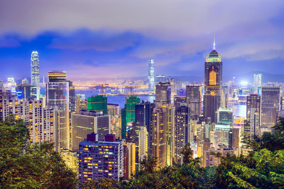 Hong Kong skyline