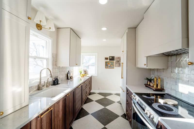 Newly renovated kitchen.