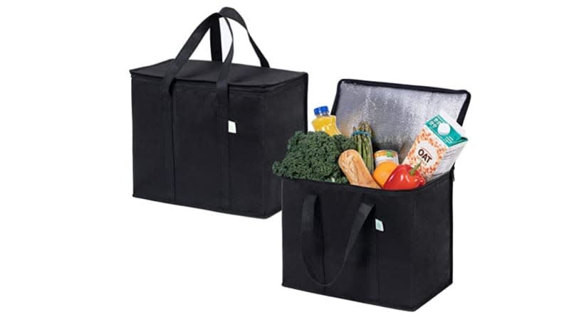 Rest assured, these bags are sure to keep your groceries cold.