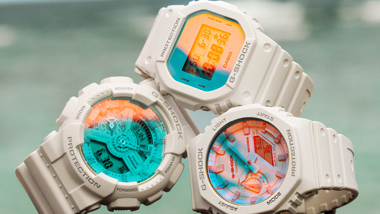  Casio G-Shock summer watches. 