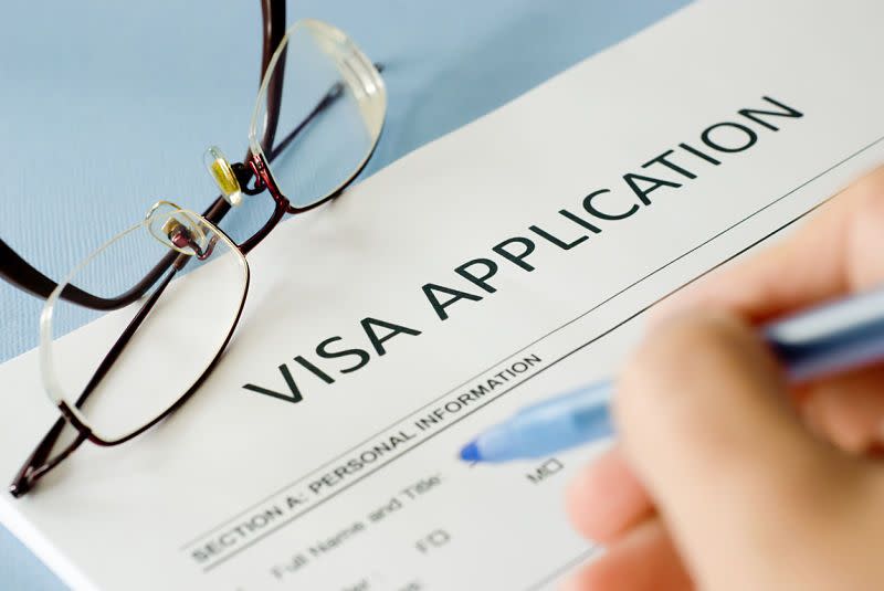 La visa de trabajo