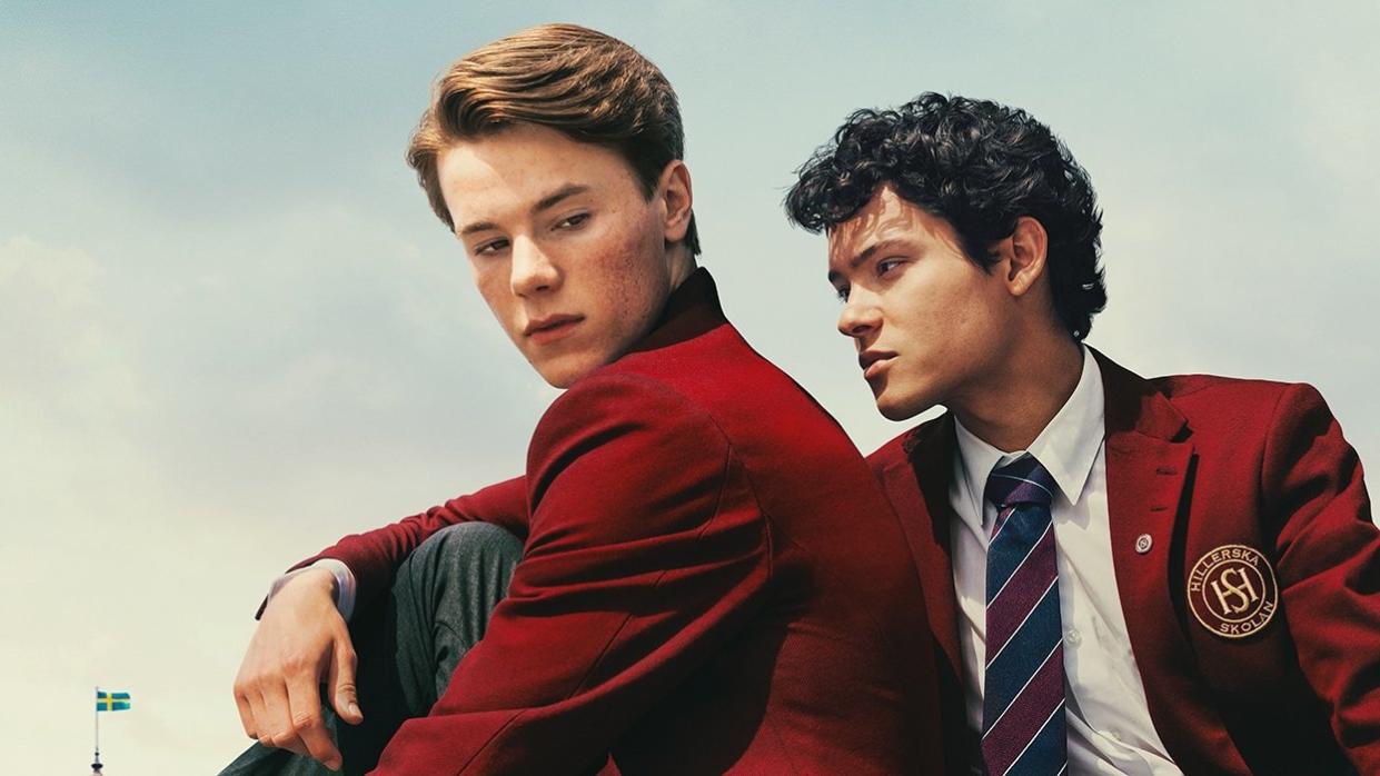 Edvin Ryding and Omar Rudberg on Young Royals season 3