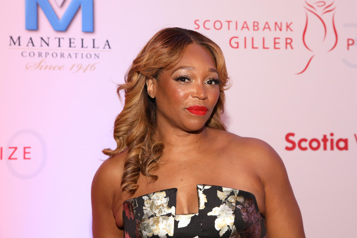 TORONTO, ONTARIO - NOVEMBER 13: Tracy Moore attends the 2023 Scotiabank Giller Prize ceremony at Four Seasons Hotel Toronto on November 13, 2023 in Toronto, Ontario. (Photo by Jeremychanphotography/Getty Images)