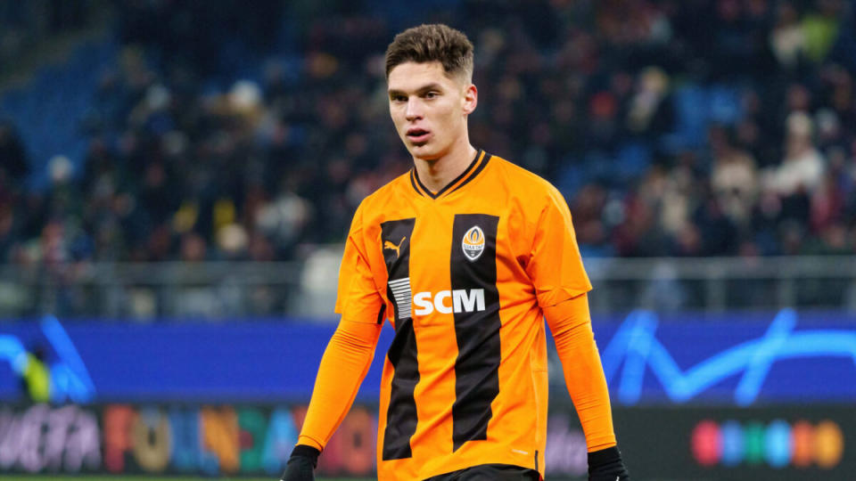 Georgiy Sudakov, Shakhtar Donetsk. Liverpool target.