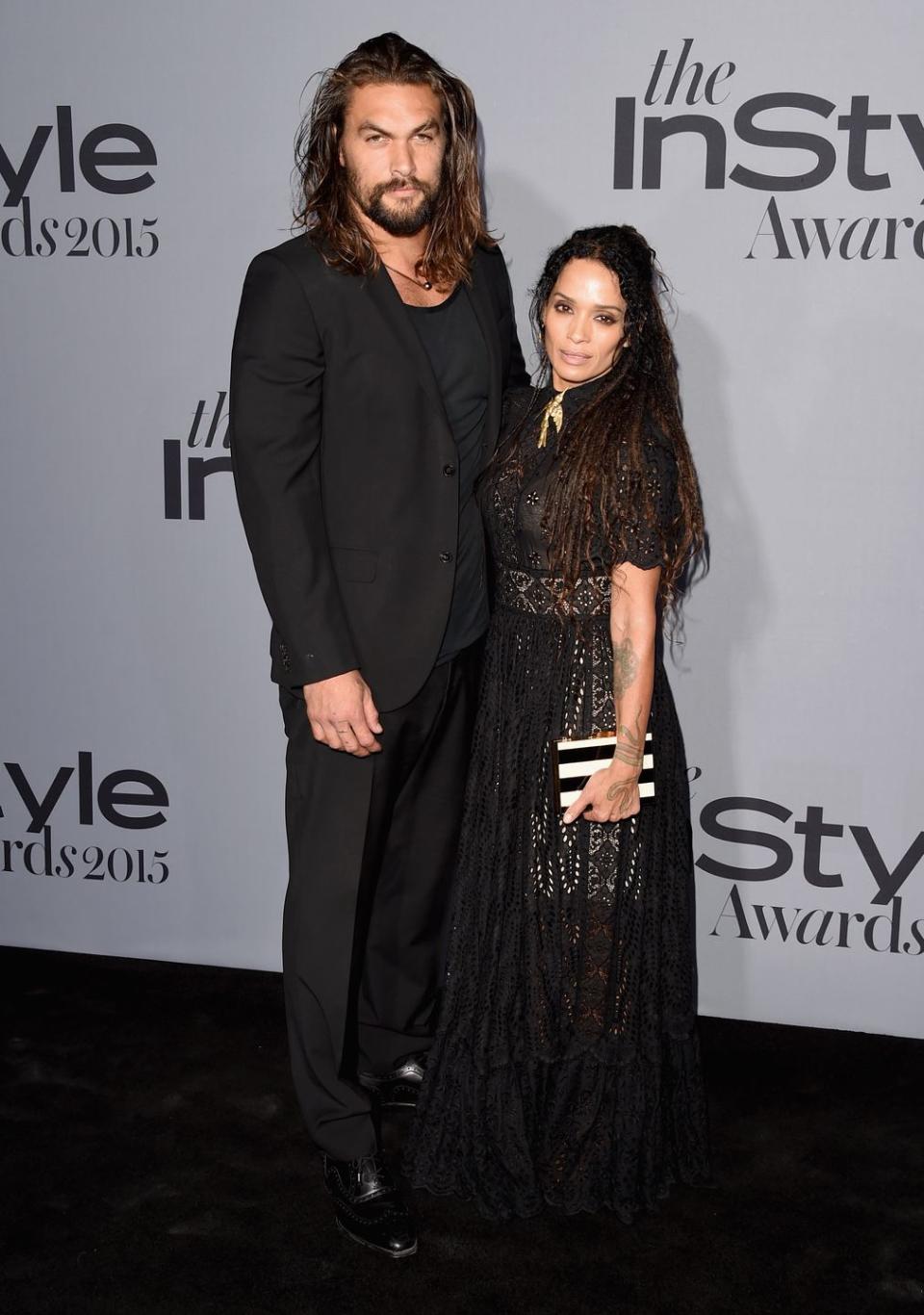 Lisa Bonet and Jason Momoa