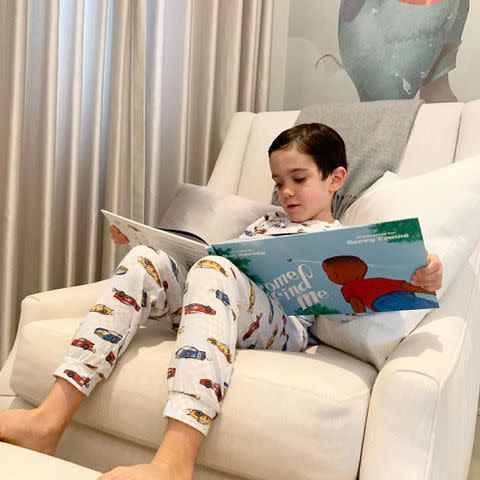 <p>Simon Cowell Instagram</p> Simon Cowell's son, Eric Cowell