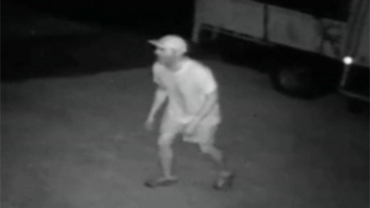 Police Hunting For Queensland Stalker Caught Peering Into Womans Window On Cctv