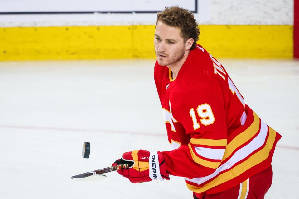 Calgary Flames winger Matthew Tkachuk is likely to be traded.