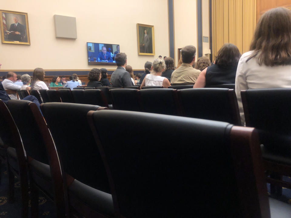 There were plenty of seats at this week's House Judiciary Committee hearing on Robert Mueller's special counsel report. (Photo: Ryan J. Reilly / HuffPost)