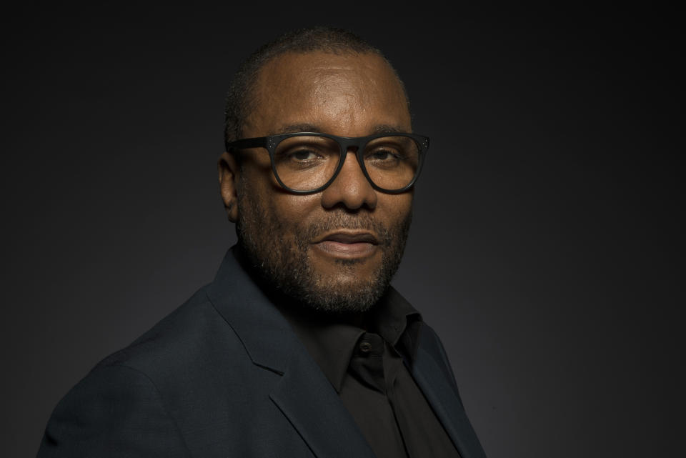 FILE - In this Tuesday, Aug. 8, 2017 file photo, Lee Daniels, co-creator of the Fox series "Empire," poses for a portrait during the 2017 Television Critics Association Summer Press Tour at the Beverly Hilton in Beverly Hills, Calif. Daniels says the weeks since cast member Jussie Smollett was arrested and charged with fabricating a racist and homophobic attack have been "a freakin' rollercoaster." Daniels says the situation nearly made him forget to tell audiences that the Fox drama returns to the air Wednesday, March 20, 2019. (Photo by Ron Eshel/Invision/AP, File)