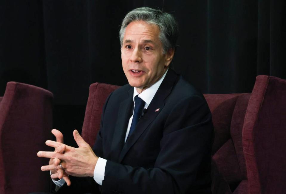 Foto de archivo.  El secretario de Estado de Estados Unidos, Antony Blinken, felicitó este domingo a los colombianos por las elecciones presidenciales que ganó el izquierdista Gustavo Petro y deseó “estrechar” la relación con el futuro Gobierno del país sudamericano.