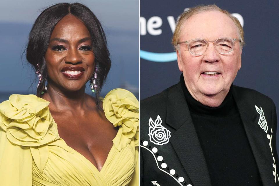 <p>Arnold Jerocki/Getty; Jeff Kravitz/FilmMagic</p> Viola Davis and James Patterson 