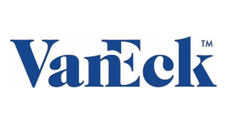 The logo for "VanEck".