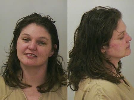 Amanda Rose Eggert is shown in this January 31, 2016 booking photo in Polk County, Wisconsin Sheriff's Department, released on February 8, 2016. REUTERS/Polk County Sheriff's Department/Handout via Reuters