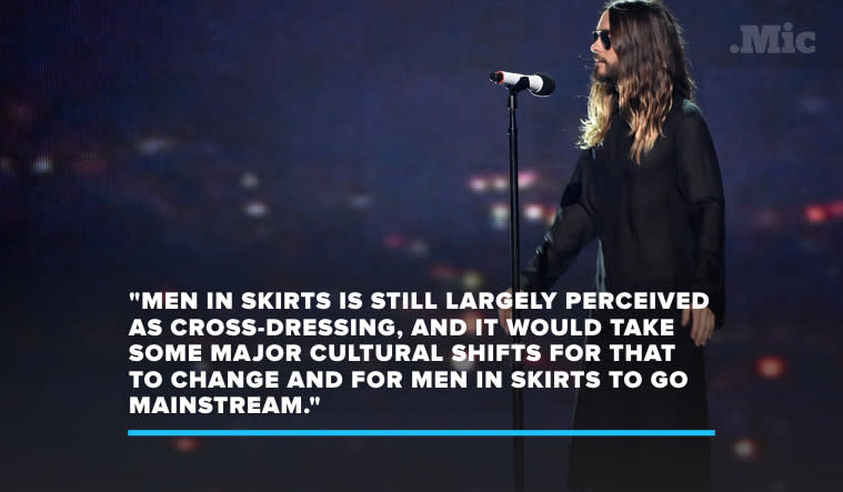 Sorry Not Sorry, but Fashion Won't Be Truly Genderless Until More Men Wear Skirts