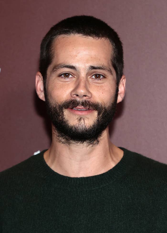 Dylan smiles at an event