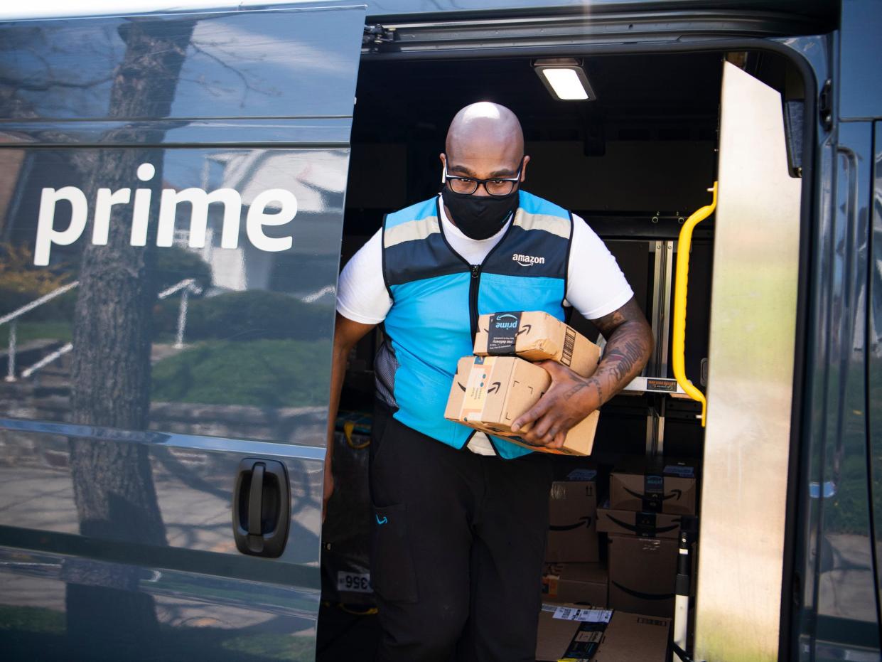 Amazon prime delivery stock