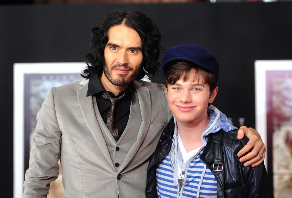 The Tempest 2010 LA Premiere Russell Brand Chris Colfer