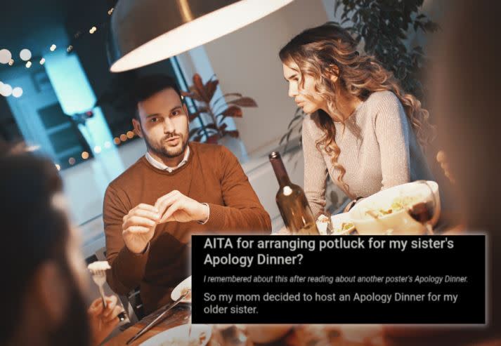 &ldquo;Are people making apology dinners a thing now?" social media users are wondering. (Photo: Gilaxia via Getty Images)