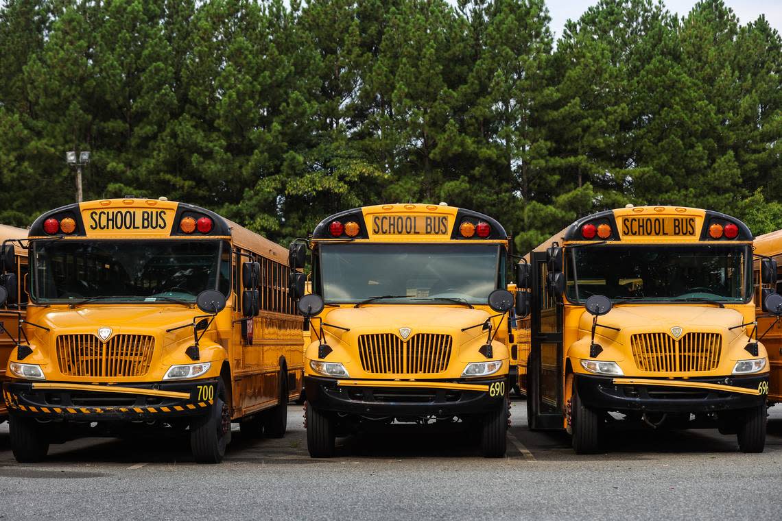 North Carolina public school teachers and other employees are still waiting on raises.