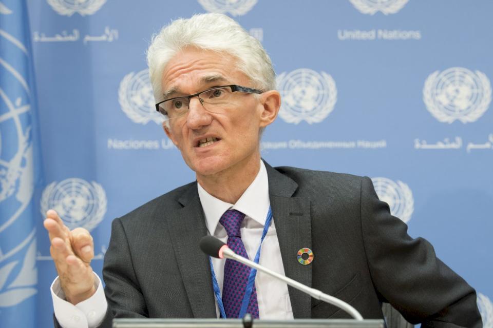 聯合國(UN)緊急援助總督導羅科克(Mark Lowcock) (UN Photo/Eskinder Debebe)