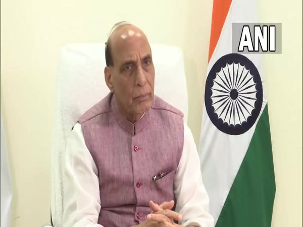 Union defence minister, Rajnath Singh (Photo/ANI)