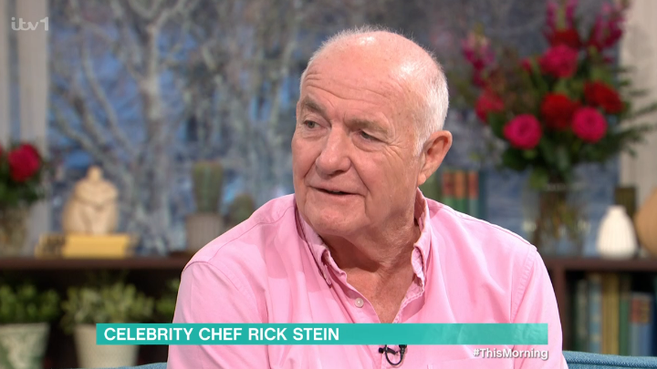 Rick Stein has been on TV since the 80s. (ITV screengrab)