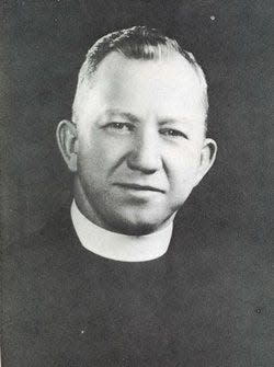 Rev. Lambert Maxim LaVoy (1900-89) became a Monroe County historian and author in addition to his priestly duties for the Archdiocese of Detroit. He grew up in Deerfield and wrote “Bay Settlement of Monroe County,” published in 1971. LaVoy was an assistant pastor at St. Charles Borromeo Catholic Church in Newport and led St. Joseph Parish in Erie for 13 years prior to his retirement in 1965.