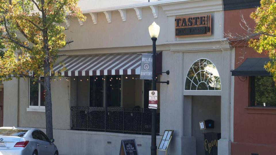 Taste! Craft Eatery is located at 810 11th Street in Paso Robles, facing the Downtown City Park.