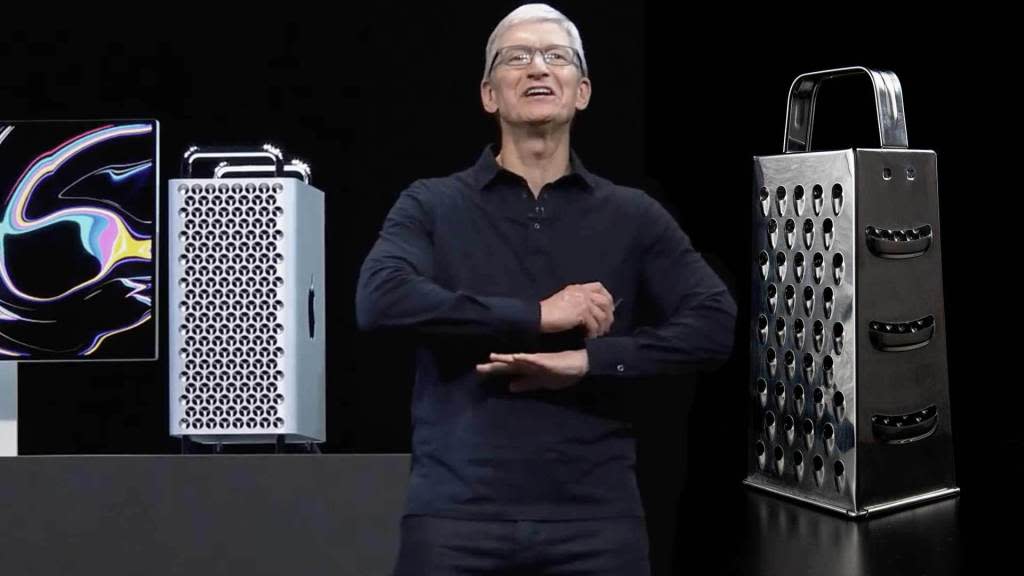 Apple succeeds the trashcan with a cheese grater Mac Pro