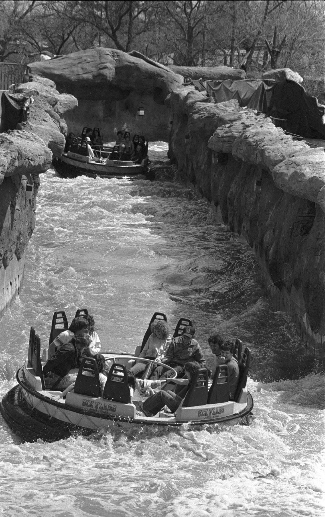 April 5, 1983: Six Flags Over Texas, Roaring Rapids ride