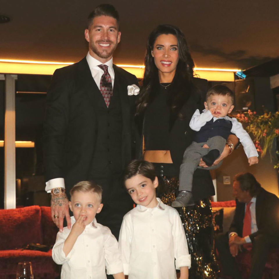 Pilar Rubio y Sergio Ramos