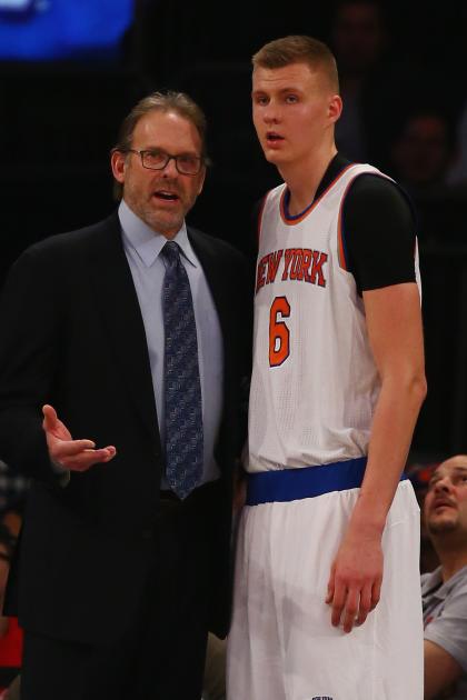 With Kurt Rambis now coaching, but the Knicks looked awful similar on Tuesday. (Al Bello/Getty Images)