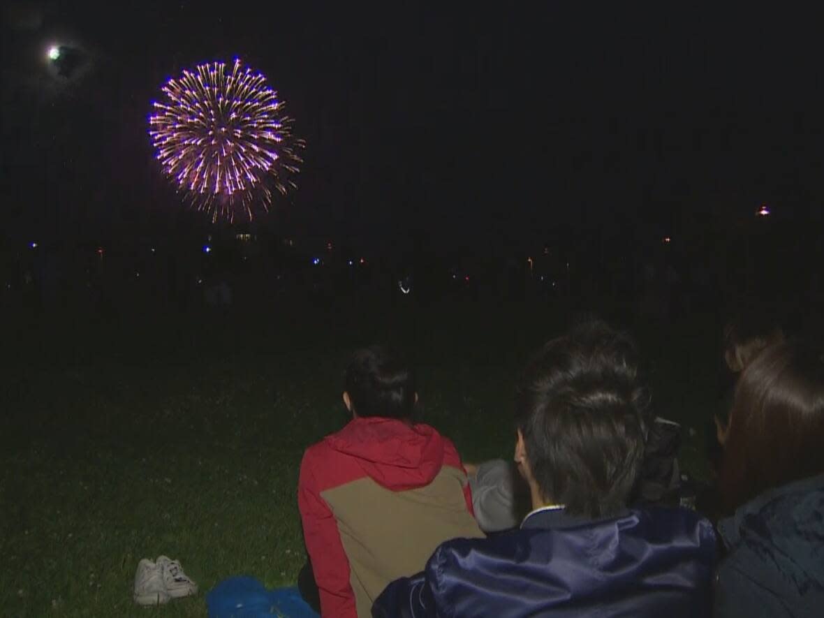 Fireworks will return to Ashbridges Bay for Canada Day. (CBC - image credit)