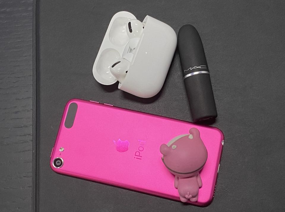 While the case is bulkier, it still is fairly pocket-friendly and is barely larger than a couple of lipsticks.