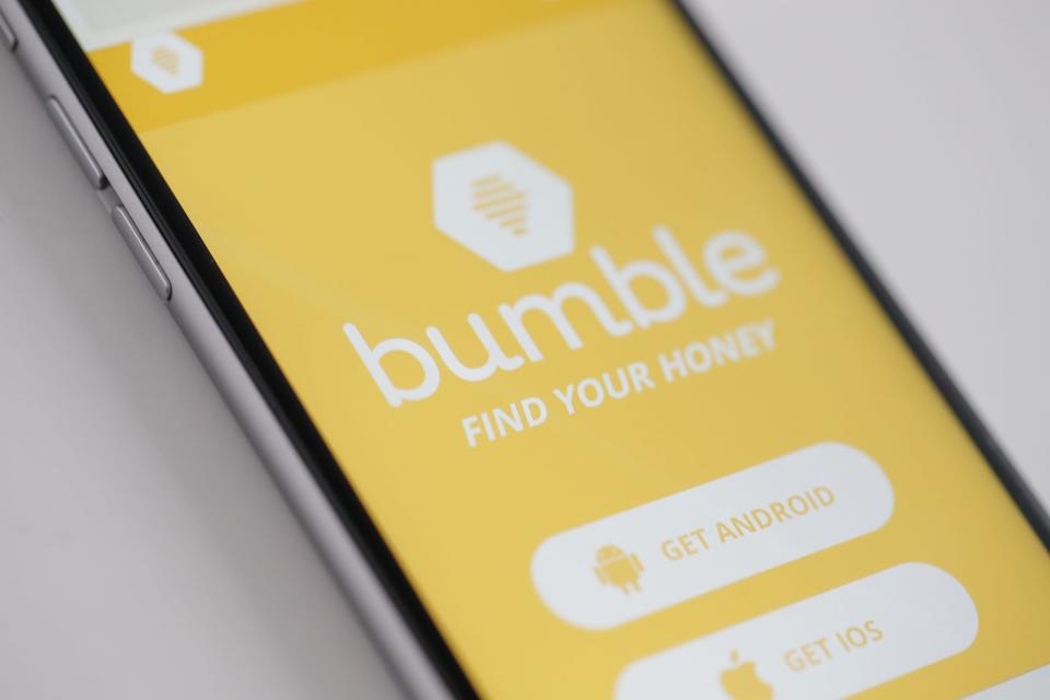 Laut der Gründerin von Bumble könnte es in Zukunft einen KI-basierten "Dating-Concierge" geben. - Copyright: NurPhoto/Getty Images