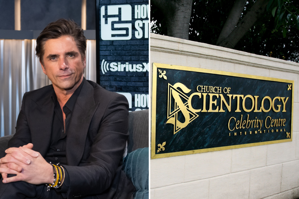 John Stamos and the Church of Scientology (Getty Images)