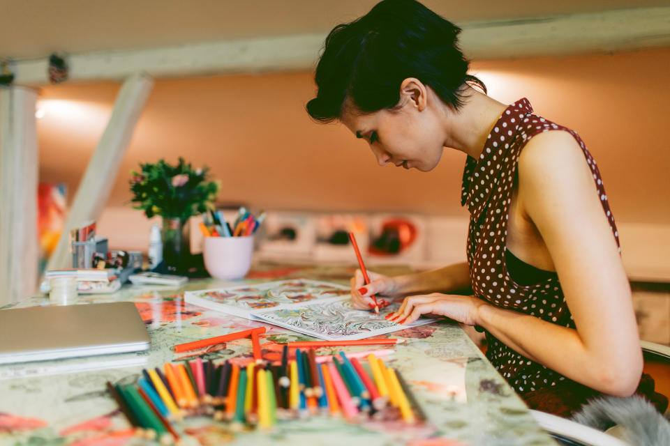 Art therapy isn't just for kids and you don't have to be 