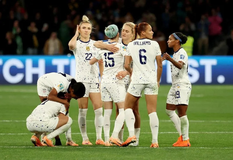 Fútbol - Copa Mundial Femenina de la FIFA Australia y Nueva Zelanda 2023 - Octavos de final - Suecia contra Estados Unidos