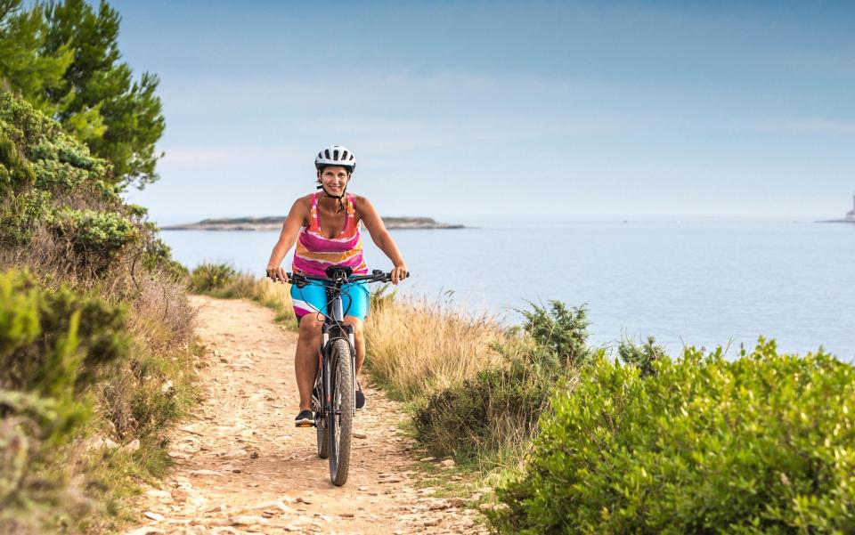 Cycling at Cape Kamenjak