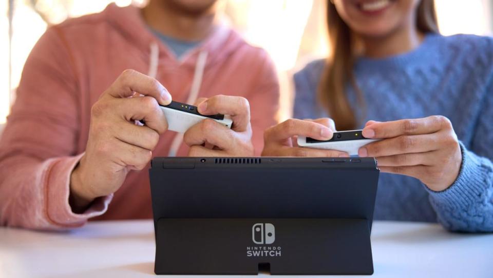 Así luce el Nintendo Switch OLED