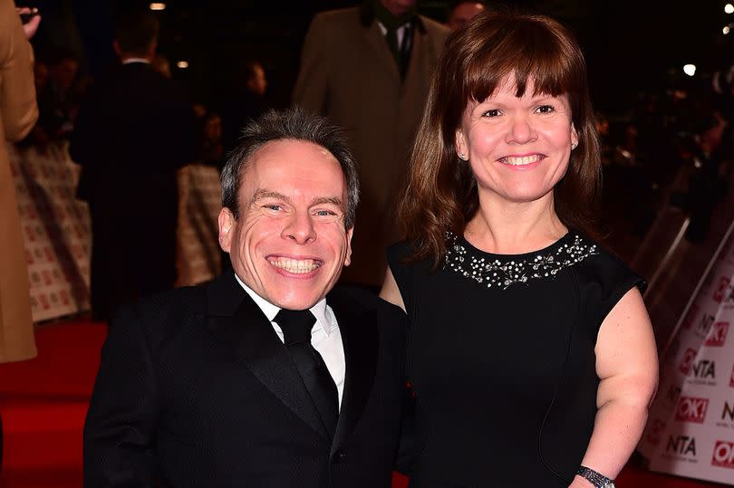 Warwick and Samantha David, pictured in 2015. Samantha has sadly died at the age of 53