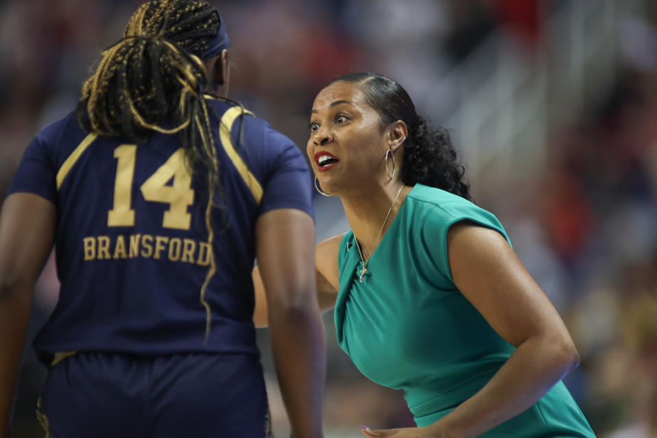 Follow women's basketball conference title games live Notre Dame vs