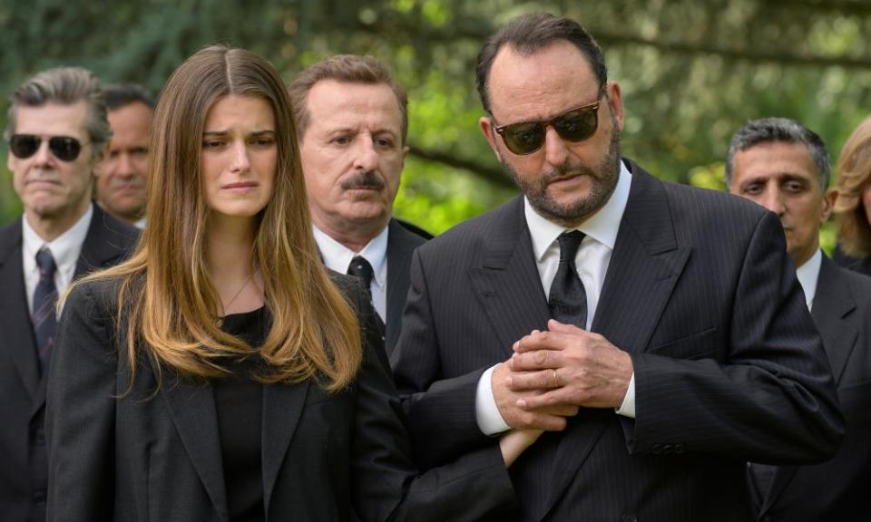 Alexandra Maria Lara and Jean Reno in All Those Things We Never Said.