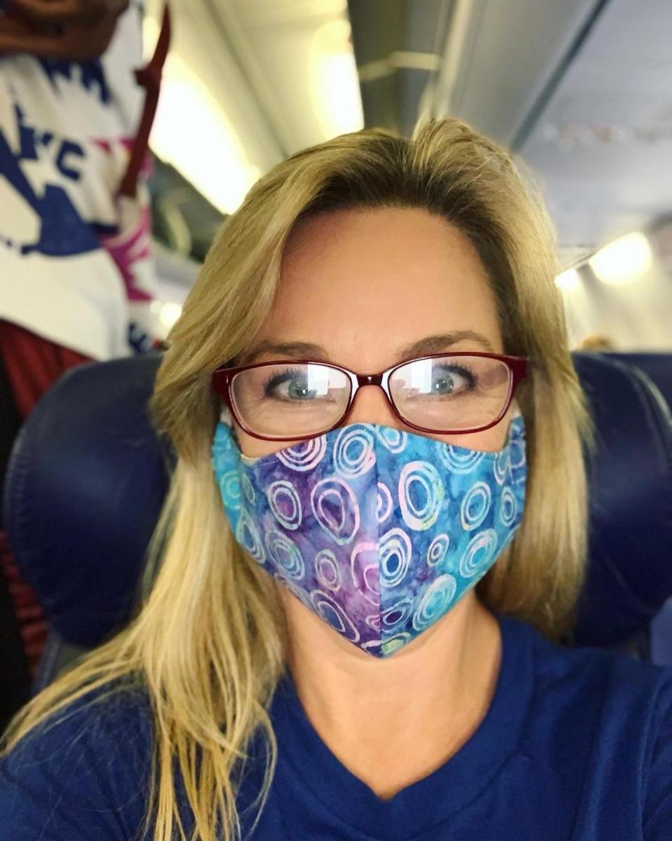 Mask safety on airplanes in 2020