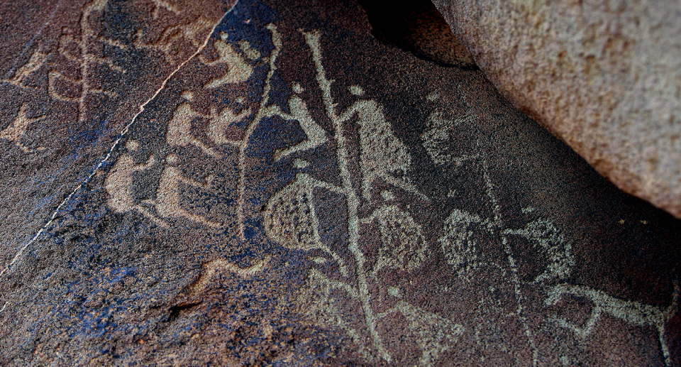 The Burrup Peninsula is home to more than 1 million cultural items. Source: Getty