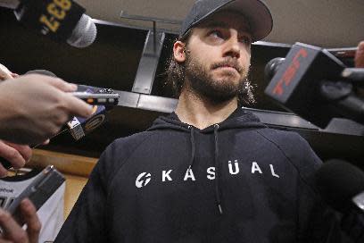 Doctors told Letang that hockey did not cause the stroke and would not increase his chances of another. (AP)