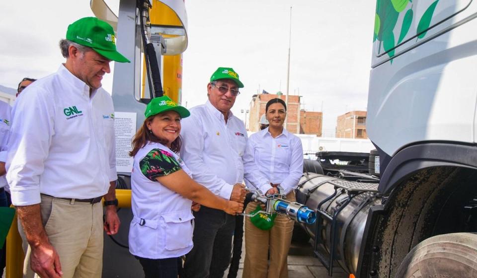 Quavii (Promigas en Perú) inaugura estación de gas natural licuado (GNL) y asegura cobertura. Imagen: Promigas