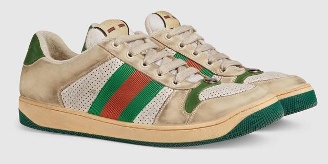 Gucci Is Selling Sneakers That Purposely Look Dirty for Nearly $900