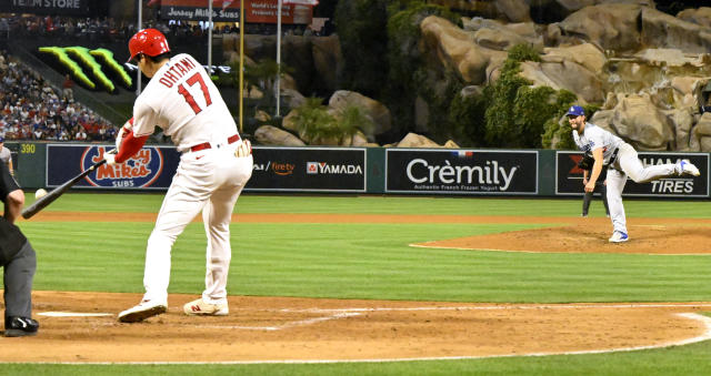 Shohei Ohtani knocked his own number off the Green Monster scoreboard